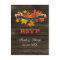 rustic barnwood fall wedding rsvp