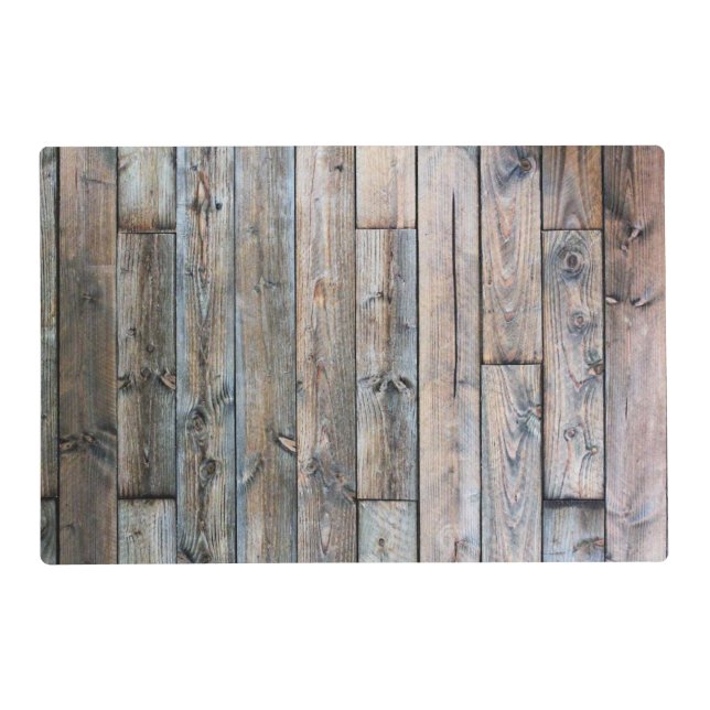 Rustic Barnwood Placemats (Front)