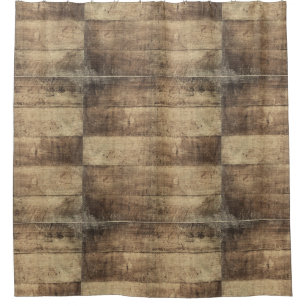 Rustic Barnwood Shower Curtain