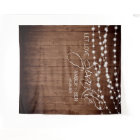 Rustic Barnwood String Lights Custom Wedding