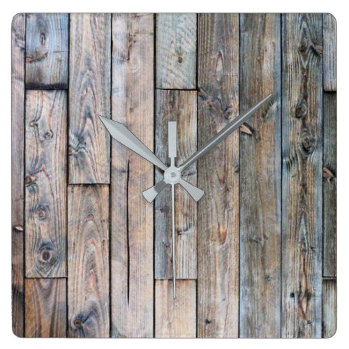 Rustic Barnwood Wall Clock
