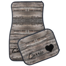 rustic barnwood with heart and name |
