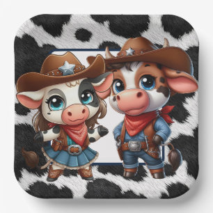 Rustic BBQ Paper Plates