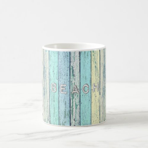 Rustic Beach Driftwood Coffee Mug