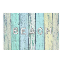 Rustic Beach Driftwood Placemat