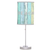 Rustic Beach Driftwood Table Lamp (Front)