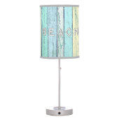 Rustic Beach Driftwood Table Lamp (Back)