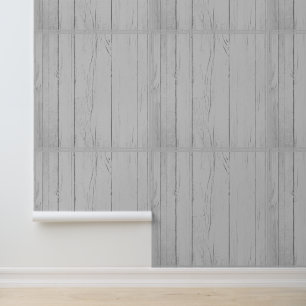 Rustic Beach Wood Grey Gray White Vintage Elegant Wallpaper