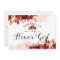 Rustic Beauty Be My Flower Girl Proposal Card