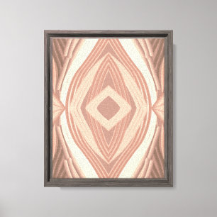 Rustic Beauty of Interwoven Tubes Canvas Print