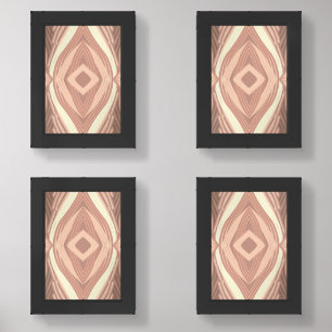 Rustic Beauty of Interwoven Tubes Wall Art Sets