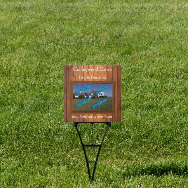 Rustic Bed and Breakfast 🌿 Advertising Sign (Insitu)