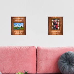 Rustic Bed and Breakfast 🌿 Promotional  Wall Art Sets
