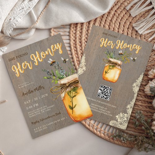 Rustic Bee She Found Her Honey Bridal Shower