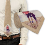 Rustic Beige Custom Photo   Neck Tie<br><div class="desc">Rustic Beige Custom Photo neck tie. A perfect gift for him for.</div>