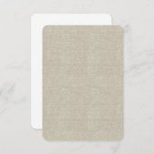 Rustic Beige Linen Printed (Front/Back)
