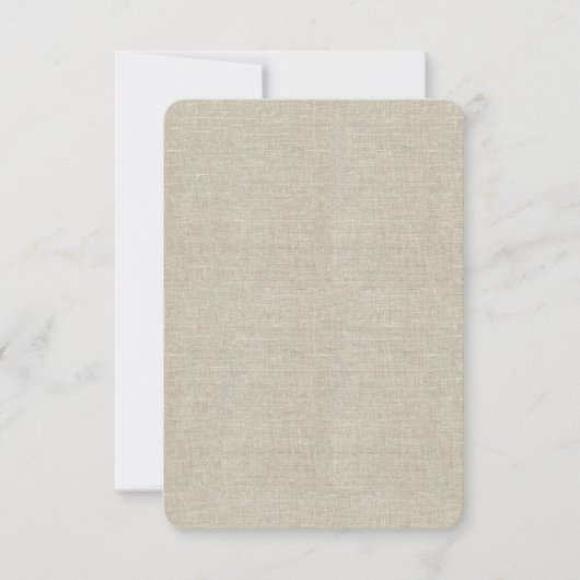 Rustic Beige Linen Printed (Front)