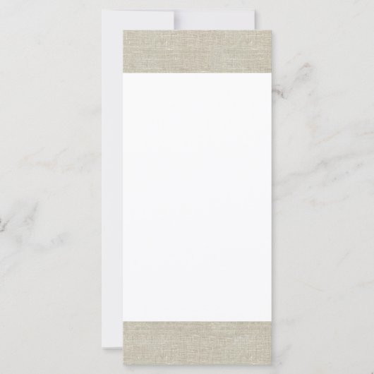 Rustic Beige Linen Printed (Front)