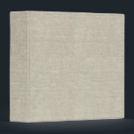 Rustic Beige Linen Printed 3 Ring Binder<br><div class="desc">Custom Trendy Beige Color Rustic Linen - Printed Photo Effect Background Design Option. GraphicsByMimi© Personalize this elegant template product with your monogram, text, initial or name using the edit menu to create your own unique one of a kind item or purchase as is. Other colors and styles available in our...</div>
