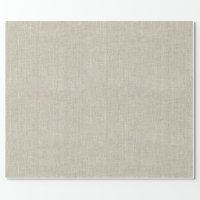 Elegant Solid Pastel Bone Beige White Plain Wrapping Paper | Zazzle