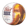 Rustic Best Dad Ever Father`s Day Photo Baseball