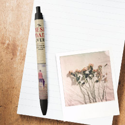 Rustic Best Dad Ever Father`s Day Photo Pen