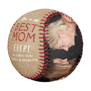 Happy Mother's Day Baseball, Zazzle