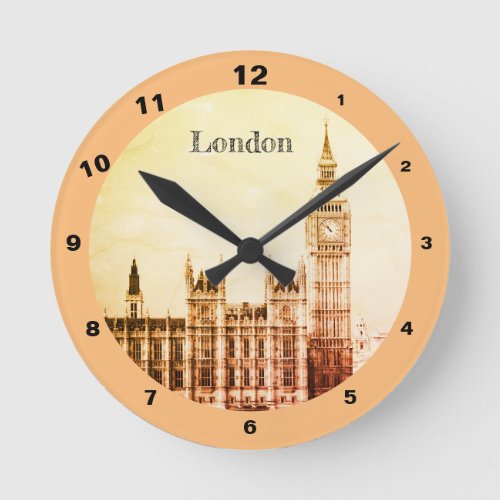 Rustic Big Ben Clock  London _ Westminster