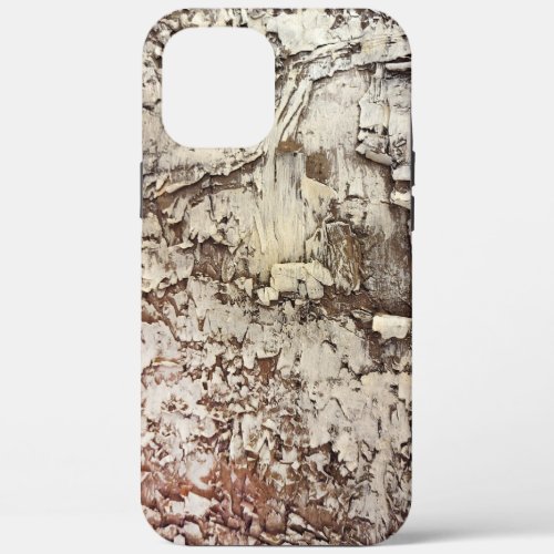 Rustic Birch Tree Bark  iPhone 12 Pro Max Case