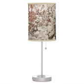 Rustic Birch Tree Bark Table Lamp (Left)