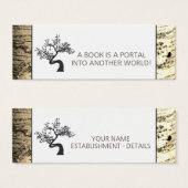 Rustic Birch Tree Bookmark (Front & Back)
