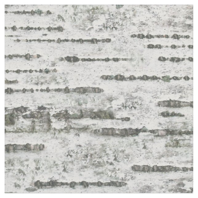 Rustic Birch Wood Tree Bark White Gray Fabric (Close Up)
