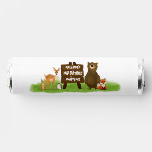 Rustic Birthday Party Forest Animals  Breath Savers® Mints
