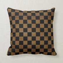 tan buffalo check pillows