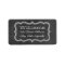 Rustic Black Chalkboard Bracket Family Address