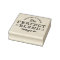 Rustic Black Vintage Wedding Stamp Design