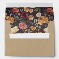 Rustic Bloom Kraft Envelope