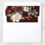 Rustic Bloom | Terracotta and Marsala Red Floral Envelope Liner