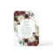 Rustic Blooms | Terracotta and Marsala Red Floral