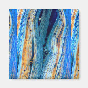 rustic blue barn boards magnet