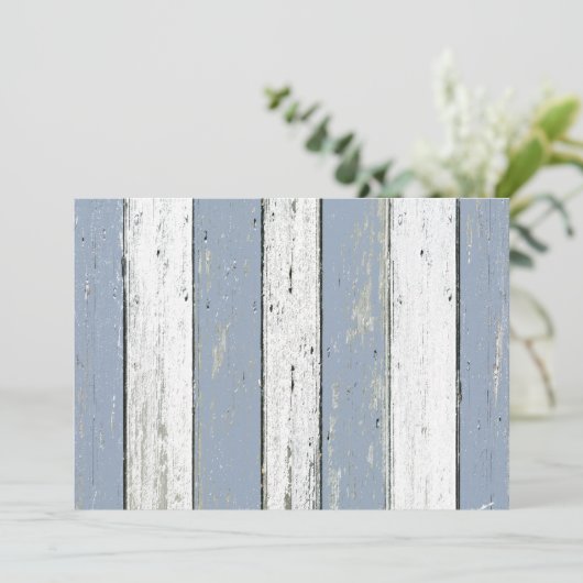 Rustic Blue Driftwood (Standing Front)