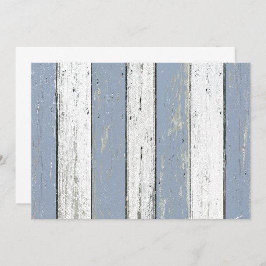 Rustic Blue Driftwood (Front/Back)