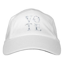 Rustic Blue Vote Hat