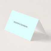 Rustic blumenwiese Floral Custom Name Gift Enclosu (Back)