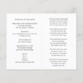 Rustic Blush Pink Floral Sage Wedding (Back)