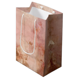 Rustic Blush Pink Medium Gift Bag