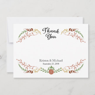 Rustic Bohemian Autumn Floral Wreath Wedding