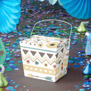 Rustic Boho Baby Shower Favor Boxes