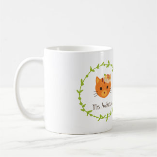 Rustic Boho Forest Cats Wedding Invitation Coffee Mug