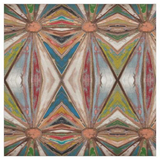 Rustic, Boho Graphic Decorator Fabric